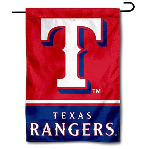 WinCraft Texas Rangers Double Sided Garden Flag - 757 Sports Collectibles