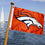 WinCraft Denver Broncos Boat and Golf Cart Flag - 757 Sports Collectibles