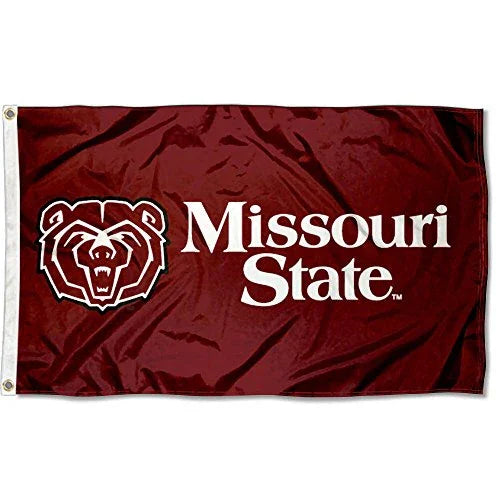 Missouri State Bears University Large College Flag - 757 Sports Collectibles