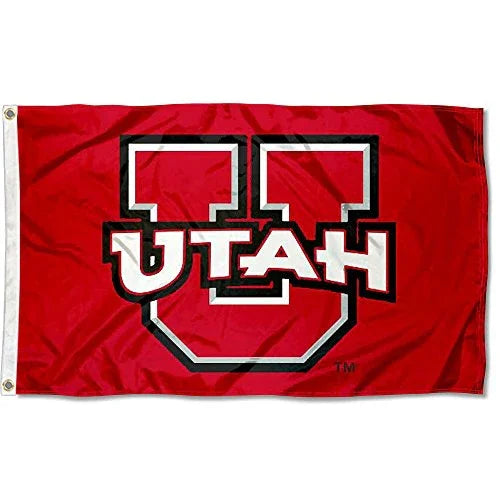 Utah New Logo College Flag - 757 Sports Collectibles