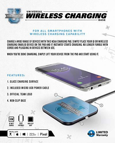 NCAA Central Florida Golden Knights Wireless Charging Pad, White - 757 Sports Collectibles