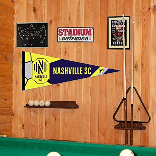 WinCraft Nashville SC Pennant and 12" X 30" Banner - 757 Sports Collectibles