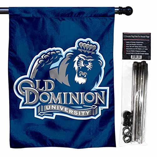 Old Dominion University House Flag with Flag Pole Set - 757 Sports Collectibles