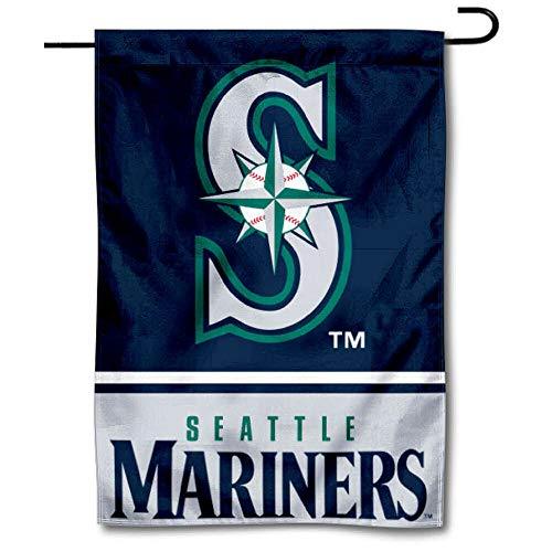 WinCraft Seattle Baseball Double Sided Garden Flag - 757 Sports Collectibles