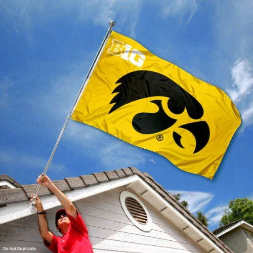 College Flags & Banners Co. Hawkeyes Big 10 3x5 Flag - 757 Sports Collectibles