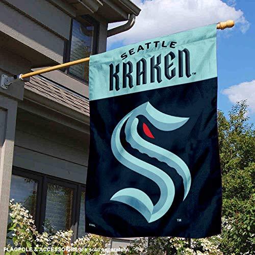 WinCraft Kraken Double Sided Banner House Flag - 757 Sports Collectibles