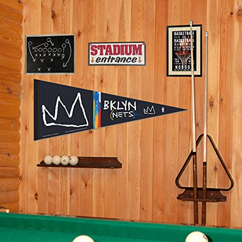WinCraft Brooklyn Nets City Edition Pennant Flag - 757 Sports Collectibles