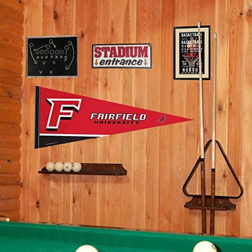 College Flags & Banners Co. Fairfield Stags Pennant - 757 Sports Collectibles