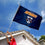 College Flags & Banners Co. Tennessee Martin Skyhawks Flag - 757 Sports Collectibles