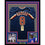 Framed Autographed/Signed Andre Dawson 33x42 Chicago Blue Baseball Jersey JSA COA