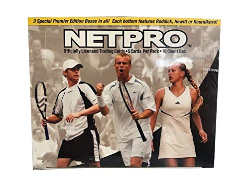 2003 Netpro Premier Edition 18 Pack Tennis Box - 757 Sports Collectibles