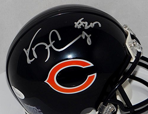 Ka'Deem Carey Autographed Chicago Bears Mini Helmet- JSA Witnessed Auth - 757 Sports Collectibles