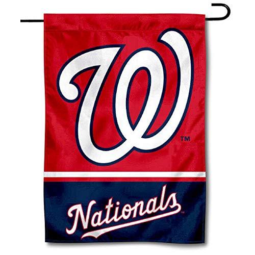 WinCraft Washington Nationals Double Sided Garden Flag - 757 Sports Collectibles