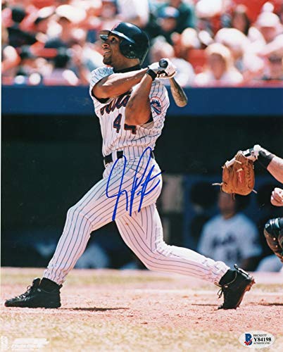 Jay Payton Autographed New York Mets 8x10 Photo - BAS COA - 757 Sports Collectibles