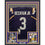 Framed Autographed/Signed Odell Beckham Jr. 33x42 LSU Purple College Football Jersey JSA COA