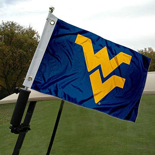 College Flags & Banners Co. West Virginia Golf Cart and Boat Flag - 757 Sports Collectibles