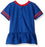 NFL New York Giants Team Jersey Dress and Diaper Cover, blue/red New York Giants, 6-12 Months - 757 Sports Collectibles