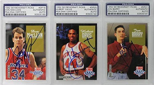 Complete Signed 1992 Skybox Draft Picks Set (27) W/Shaq, Mourning PSA Slabbed - 757 Sports Collectibles