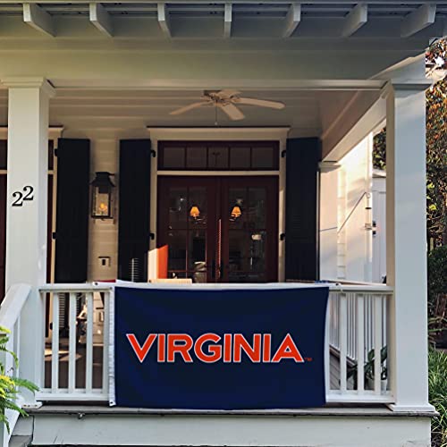 Desert Cactus University of Virginia Flag Cavaliers UVA Wahoos Flags Banners 100% Polyester Indoor Outdoor 3x5 (Style 3) - 757 Sports Collectibles