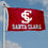 College Flags & Banners Co. Santa Clara Broncos New Logo Flag - 757 Sports Collectibles