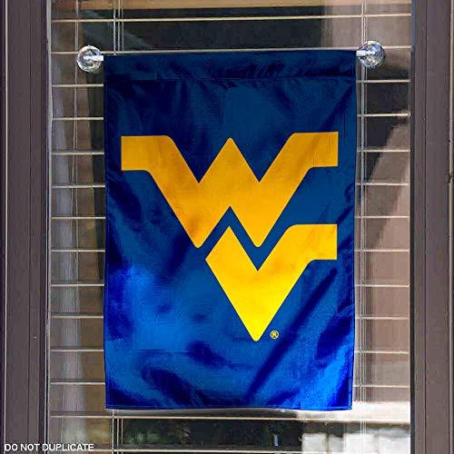 College Flags & Banners Co. WVU Mountaineers Blue Garden Flag - 757 Sports Collectibles