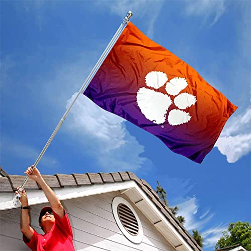 Clemson Tigers Gradient Banner and Tapestry Wall Tack Pads - 757 Sports Collectibles