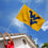 West Virginia Large College Flag - 757 Sports Collectibles