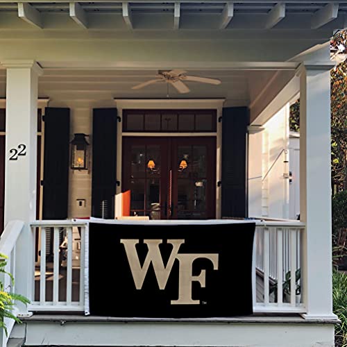 Desert Cactus Wake Forest University Flag Demon Deacons Flags Banners 100% Polyester Indoor Outdoor 3x5 (Style 1) - 757 Sports Collectibles
