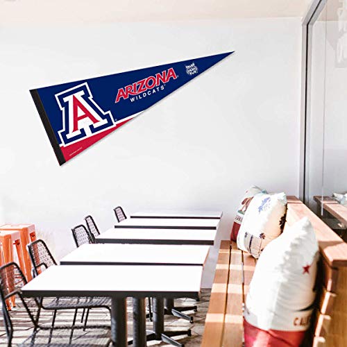 College Flags & Banners Co. Arizona Wildcats Pennant Full Size Felt - 757 Sports Collectibles