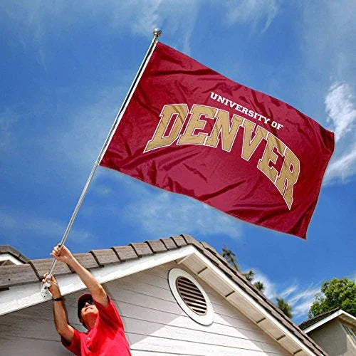 DU Pioneers Flag Large 3x5 - 757 Sports Collectibles