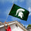 Michigan State Spartans MSU Sparty University Large College Flag - 757 Sports Collectibles