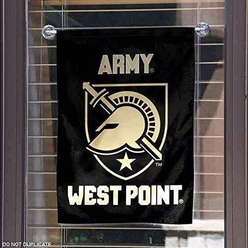 College Flags & Banners Co. Army Black Knights Athena Shield Garden Flag - 757 Sports Collectibles