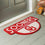 Team Sports America Officially Licensed NCAA Fan Gear University of Oklahoma, Shaped Coir Door Mat Floor Mat Sports Accessories and Gift for Home Office and Fan Cave - 757 Sports Collectibles