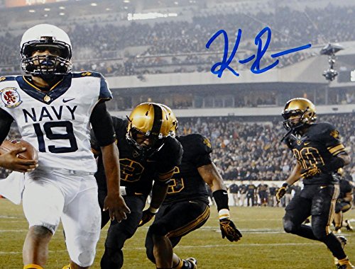 Keenan Reynolds Autographed Navy Midshipmen 8x10 Against Army Photo- JSA W Auth - 757 Sports Collectibles