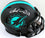 Dan Marino Autographed Miami Dolphins Eclipse Mini Helmet- Beckett W Silver - 757 Sports Collectibles
