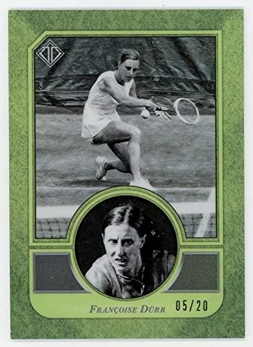 Francoise Durr 2020 Topps Transcendent Tennis VIP Card #27 05/20 - 757 Sports Collectibles