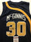 Autographed/Signed George McGinnis"HOF 17" Indiana Blue Basketball Jersey JSA COA