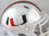 Warrren Sapp Signed Miami Hurricanes Riddell Chrome Mini Helmet w/Insc-JSA W Auth White - 757 Sports Collectibles