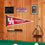 College Flags & Banners Co. University of Houston Cougars Wordmark Pennant Flag - 757 Sports Collectibles