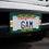 College of William & Mary Stripe License Plate Tag Frame - 757 Sports Collectibles