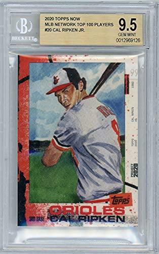 Cal Ripken Jr Topps Project 2020#20 1982 Topps Traded by Rochester BGS 9.5 Gem Mint - 757 Sports Collectibles