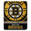 The Northwest Company NHL Boston Bruins "Fade Away" Fleece Throw Blanket, 50" x 60" , Black - 757 Sports Collectibles