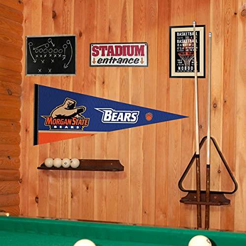 College Flags & Banners Co. Morgan State Bears Pennant Full Size Felt - 757 Sports Collectibles