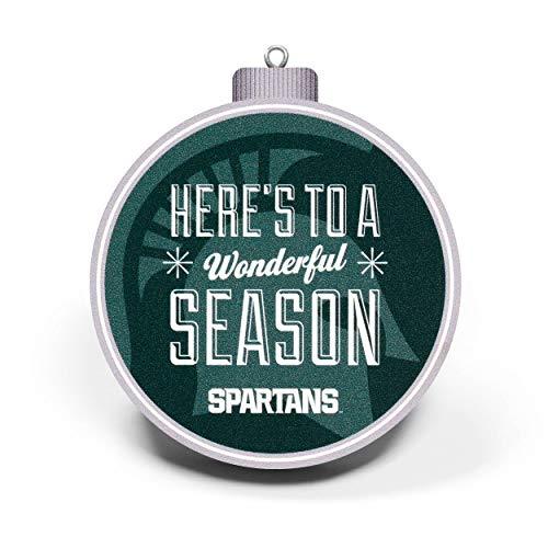 YouTheFan NCAA Michigan State Spartans FB 3D StadiumView Ornament - Spartan Stadium - 757 Sports Collectibles