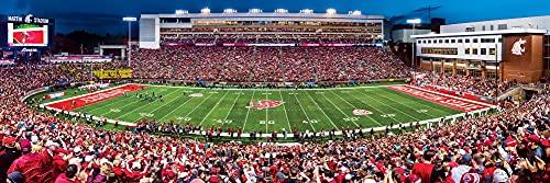 MasterPieces NCAA Panoramics 1000 Puzzles Collection - Washington State NCAA Panoramic 1000 Piece Jigsaw Puzzle - 757 Sports Collectibles