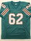 Autographed/Signed Jim Langer"HOF 87" Miami Teal Football Jersey JSA COA - 757 Sports Collectibles