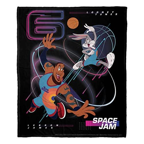 The Northwest Company Space Jam 2" Alley Oops Silk Touch Throw Blanket, 50" x 60", 1SJ2/57500/0001/RET - 757 Sports Collectibles