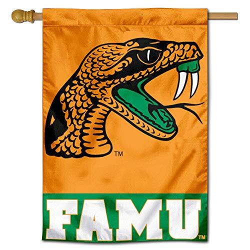 College Flags & Banners Co. FAMU Rattlers 28" x 40" Two Sided House Flag - 757 Sports Collectibles