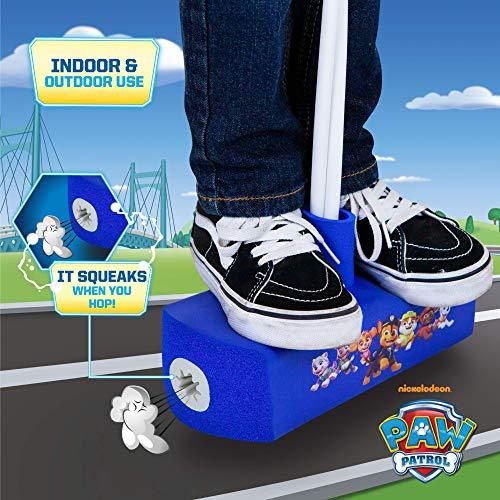 Flybar My First Foam Pogo Jumper for Kids Fun and Safe Pogo Stick for Toddlers, Durable Foam and Bungee Jumper for Ages 3 and up, Supports up to 250lbs (Paw Patrol Chase) - 757 Sports Collectibles