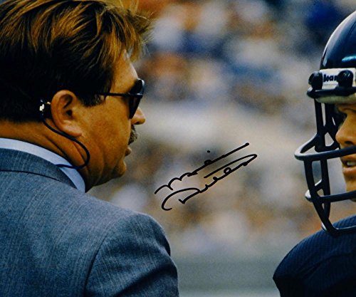 Mike Ditka Autographed Blk Chicago Bears 16x20 W/ Jim McMahon Photo- JSA W Auth - 757 Sports Collectibles